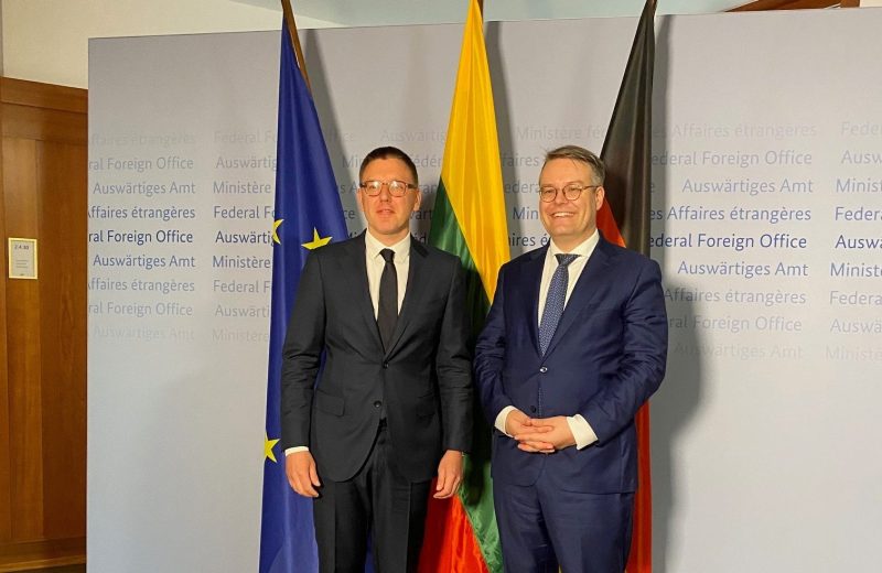 Viceministras Ž. Tomkus: Vokietijos pajėgų didinimas Lietuvoje – ilgalaikis mūsų prioritetas