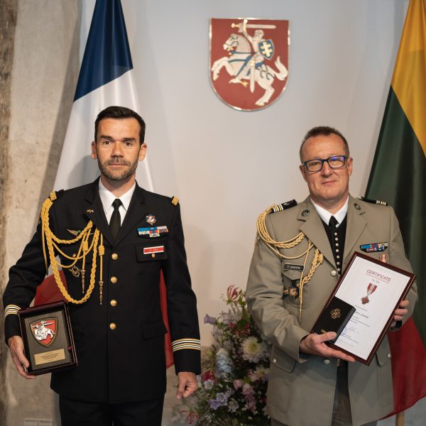  Next France’s Defence Attaché – fighter pilot who conducted a tour of duty in Lithuania   