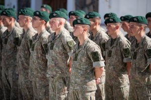 Deployment ceremony held for King Mindaugas Hussar Battalion troops before multinational mission 