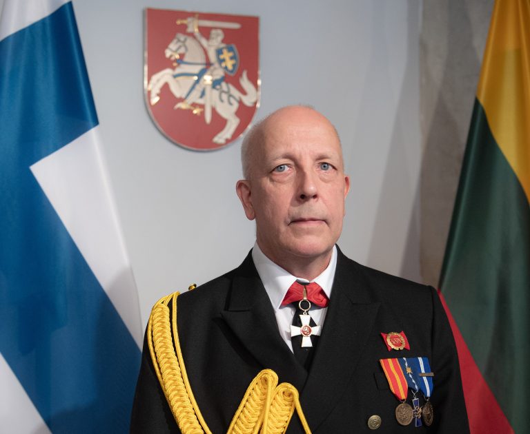 Akredituotas naujas Suomijos gynybos atašė Lietuvai