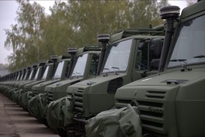  Next shipment of cargo trucks and multipurpose cars delivered to the Lithuanian Armed Forces 