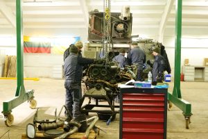  Lietuva toliau teikia nenutrūkstamą karinę paramą Ukrainai