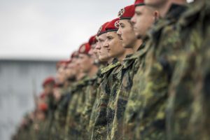  Tarnybą Rukloje pradėjo keturioliktoji NATO priešakinių pajėgų bataliono kovinės grupės rotacija