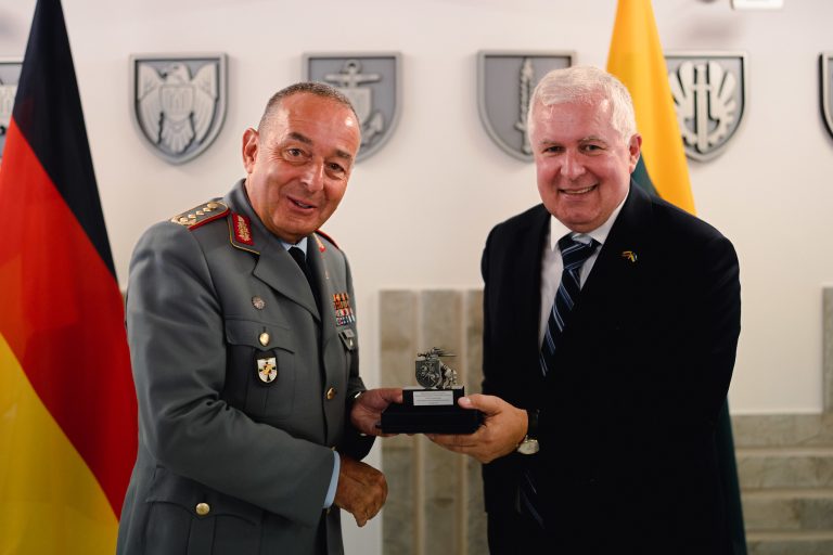 Krašto apsaugos ministras A. Anušauskas: Lietuva vertina stiprius Vokietijos įsipareigojimus