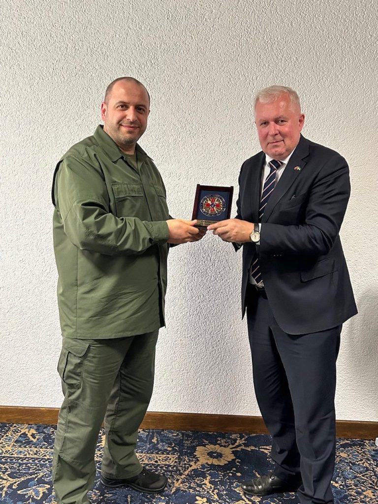A. Anušauskas introduced latest Lithuania’s assistance package at a meeting with the new Minister of Defence of Ukraine  