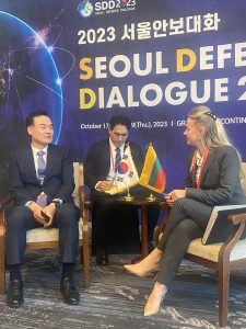  Steps towards stronger security and defence cooperation between Lithuania and South Korea taken in Seoul  