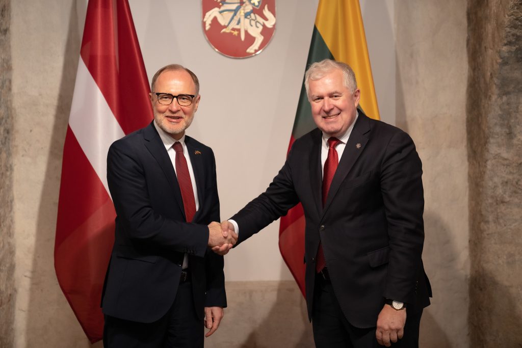 Lithuanian and Latvian Ministers of Defence discussed Allie forces deployments in the Baltic states