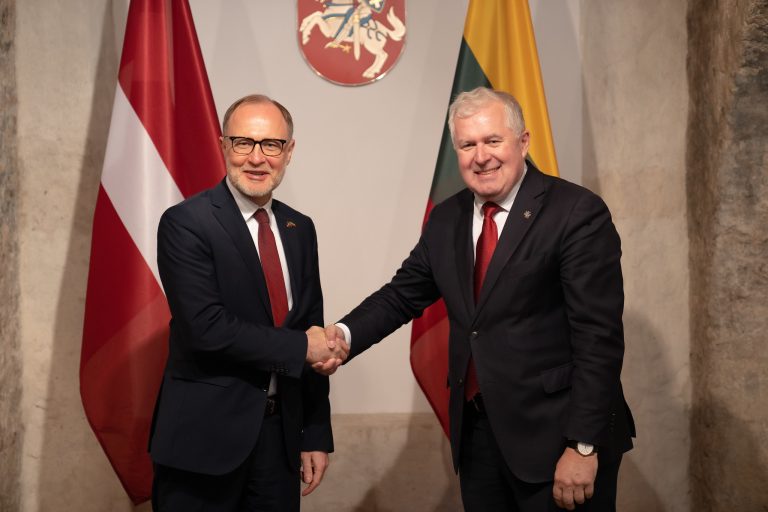 Lietuvos ir Latvijos gynybos ministrai aptarė sąjungininkų dislokavimo Baltijos šalyse klausimus