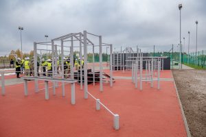  Karinį miestelį Rokantiškėse apžiūrėjęs A. Anušauskas: nauja infrastruktūra užtikrins visus karių poreikius