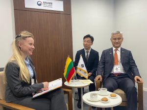 Steps towards stronger security and defence cooperation between Lithuania and South Korea taken in Seoul  