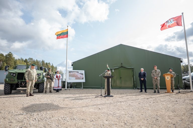  New modular facility Camp Jonas inaugurated at Kazlų Rūda, ready to host 800 Lithuanian and Allied troops
