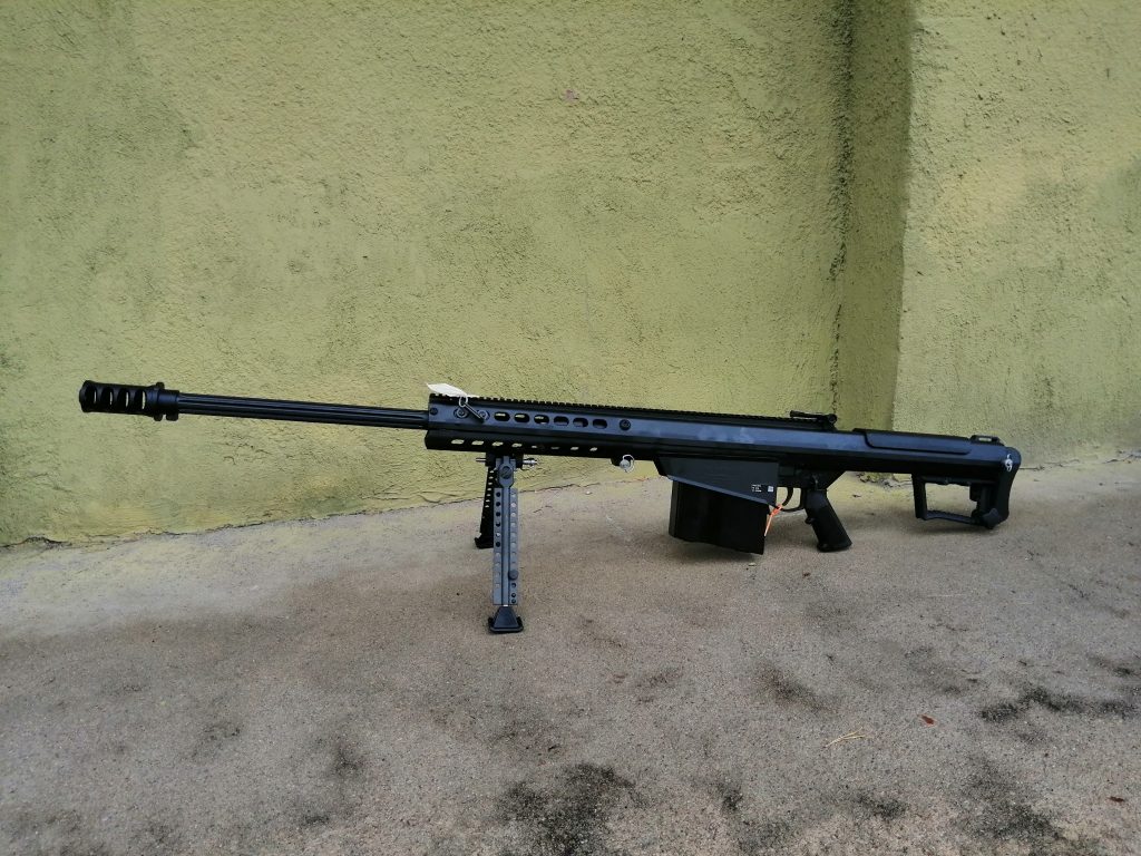 Barrett state of the art American sniper rifles and FN MINIMI 7.62. light machine guns enhance Lithuanian Armed Forces warfighting capability