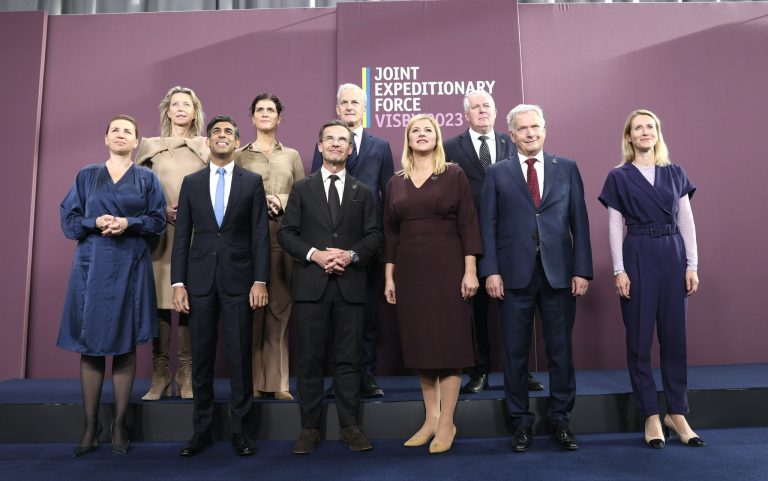 A. Anušauskas su JEF šalių vadovais aptarė paramą Ukrainai ir pažeistos povandeninės infrastruktūros incidentą Baltijos jūroje
