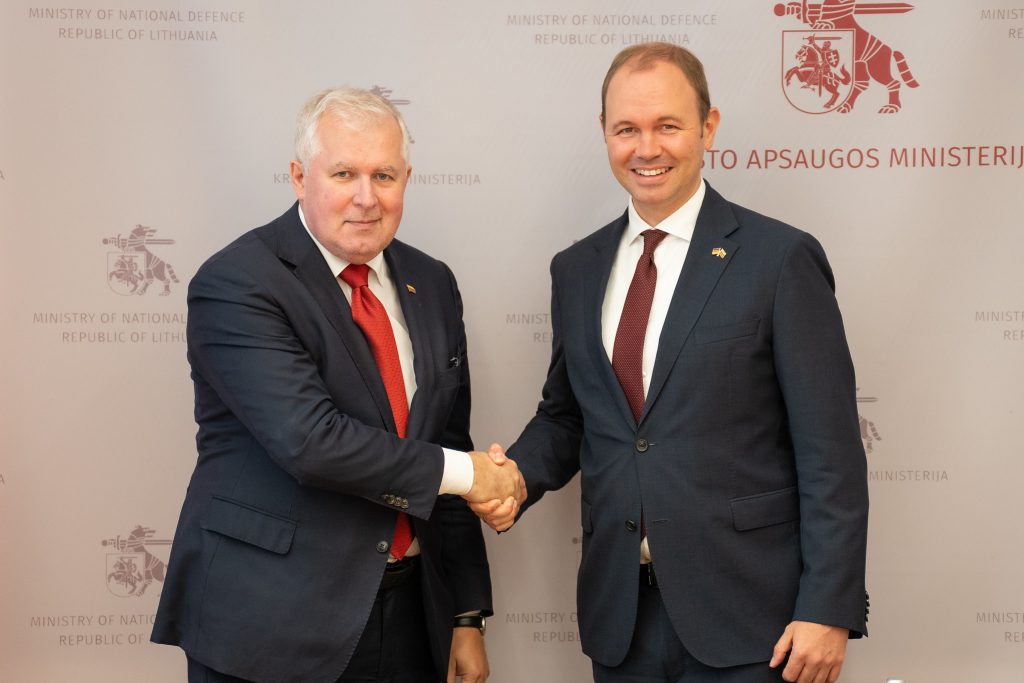 Lithuania’s readiness to host German brigade discussed with State Secretary in the Federal Ministry of Defence  