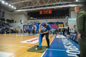  Kariuomenės diena krepšinio aikštėje: LKL ir NKL klubų akistata, kariškos rungtys ir sporte pasižymėjusių karių apdovanojimas