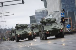 Lietuvos kariuomenės gimtadienis sudrebino Konstitucijos prospektą