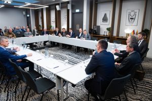  Vilniuje – apskritojo stalo diskusija apie Lietuvos ir Vokietijos gynybos bendradarbiavimą