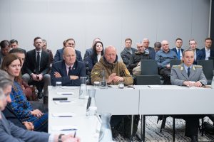  Vilniuje – apskritojo stalo diskusija apie Lietuvos ir Vokietijos gynybos bendradarbiavimą