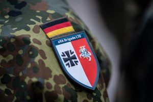  Pasikeitė Lietuvai priskirta Vokietijos brigada ir jos štabo Rukloje kariai