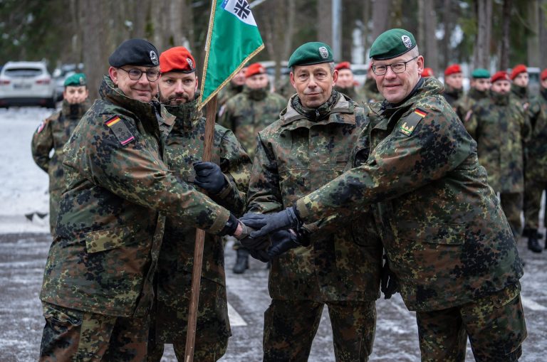 Pasikeitė Lietuvai priskirta Vokietijos brigada ir jos štabo Rukloje kariai