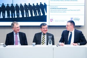  Vilniuje – apskritojo stalo diskusija apie Lietuvos ir Vokietijos gynybos bendradarbiavimą