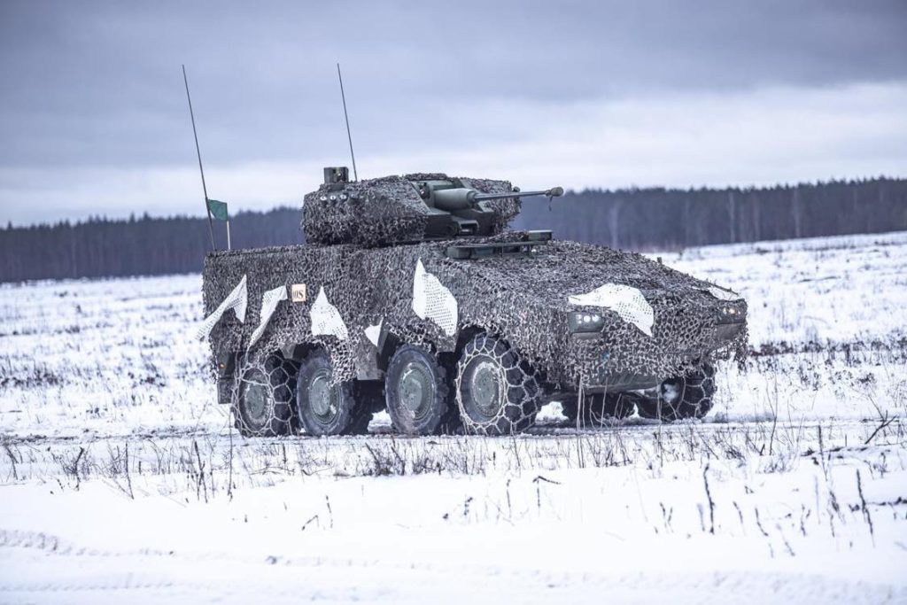 Our Infantry Fighting Vehicles are among the best what NATO Allies have, Minister of National Defence A. Anušauskas review recently completed acquisition of “the Wolves”