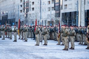  Krašto apsaugos savanorių pajėgos minėjo 33-iąsias įkūrimo metines, pasirašė bendradarbiavimo sutartis