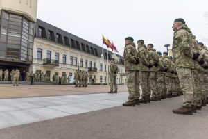  Lithuanian contingent back from Iraq awarded for maintaining international commitments 