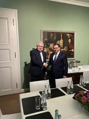  A. Anušauskas underscored the importance of transatlantic unity and NATO membership signal to Ukraine in Munich  