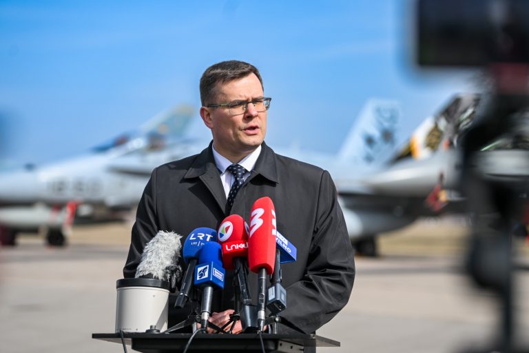 Krašto apsaugos ministras L. Kasčiūnas vyksta vizito į Liuksemburgą ir Švediją