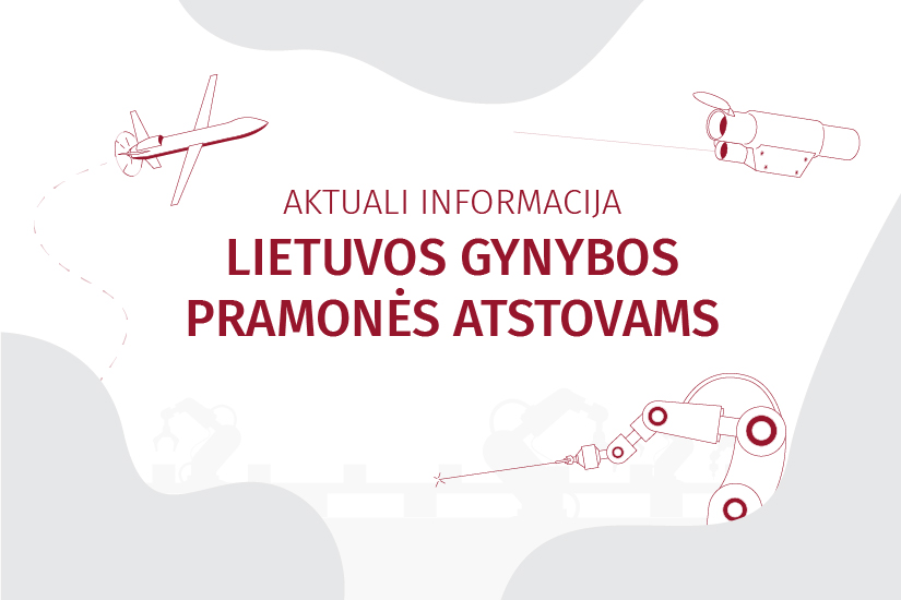 Informacija gynybos pramonės atstovams