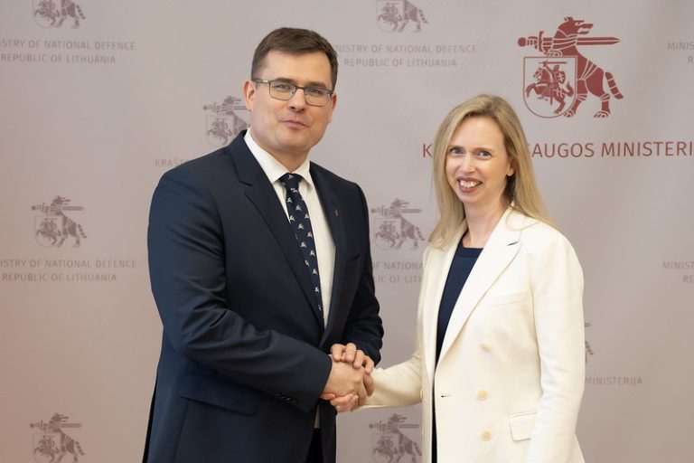Krašto apsaugos ministras L. Kasčiūnas: „Nepertraukiamas rotacinis JAV karinis buvimas Lietuvoje – mano prioritetas“