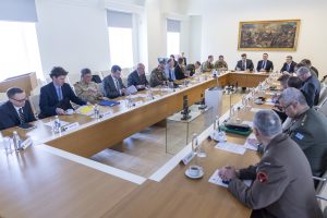  Krašto apsaugos ministras dalyvavo nuotoliniame Ramšteino susitikime