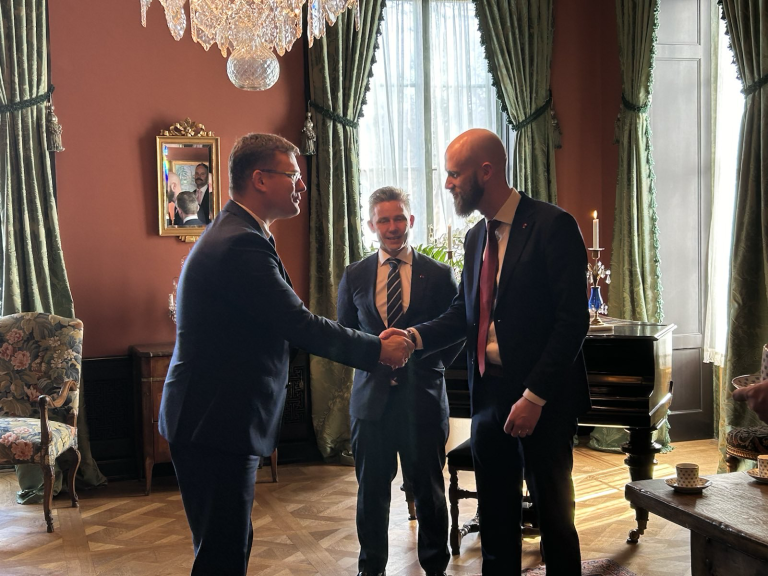 Krašto apsaugos ministras L. Kasčiūnas susitiko su Švedijos gynybos ir civilinės apsaugos ministrais
