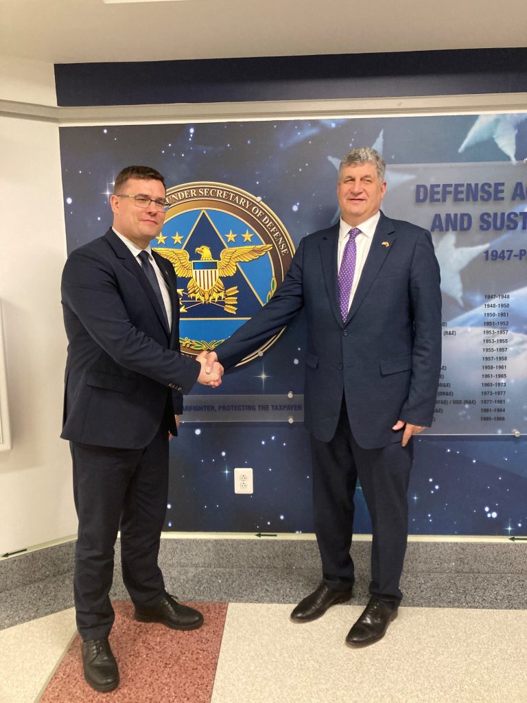 We invite U.S. defence contractors to invest in Lithuania, says L. Kasčiūnas