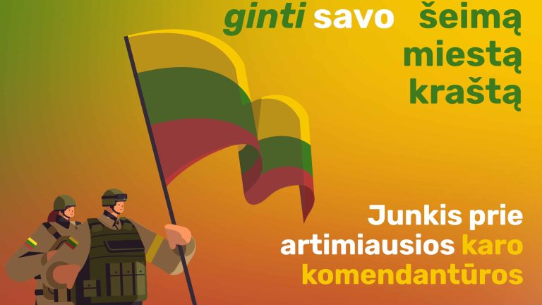 Pradedama registracija į karo komendantūras taikos metu