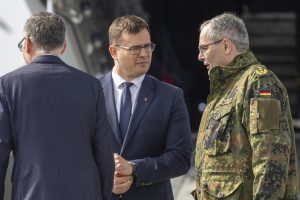  Į Lietuvą atvyko pirmieji Vokietijos brigados kariai