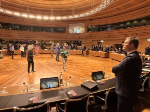  Krašto apsaugos ministras Liuksemburge dalyvavo ES Užsienio reikalų ir gynybos ministrų posėdyje