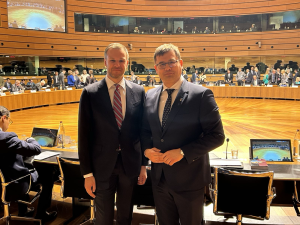  Krašto apsaugos ministras Liuksemburge dalyvavo ES Užsienio reikalų ir gynybos ministrų posėdyje