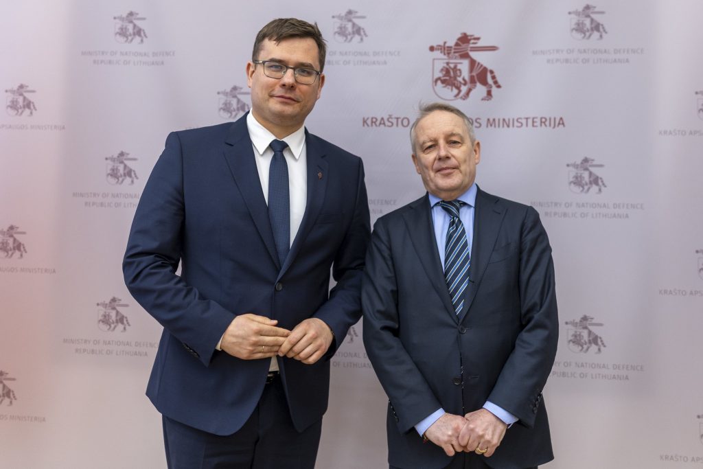 Ambassador of the Kingdom of the Netherlands thanked for Patriot deployment to Lithuania