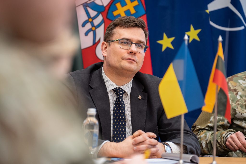 Ministras L. Kasčiūnas: Lietuva svarsto galimybę prisidėti prie Vokietijos oro gynybos koalicijos oro stebėjimo radarais