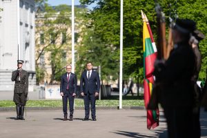  Lietuvos ir Latvijos krašto apsaugos ministrai sutarė stiprinti partnerystę gynybos srityje