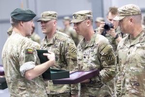  U.S. deploys 10th rotational battalion to Pabradė