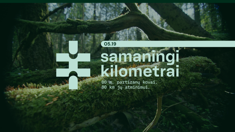 80 metų partizanų kovai – 80 kilometrų jų atminimui