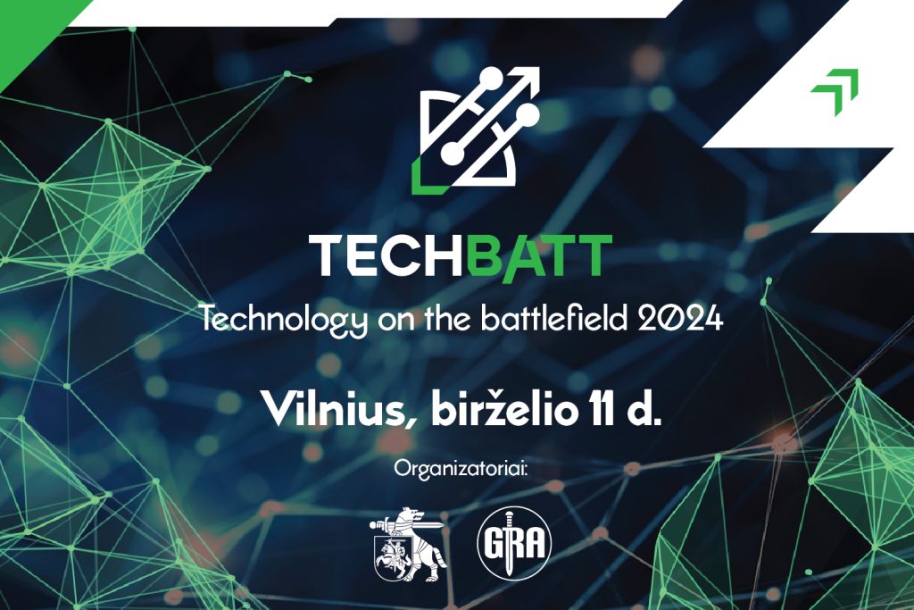 Gynybos technologijų konferencija „TechBatt: Technology on the battlefield“