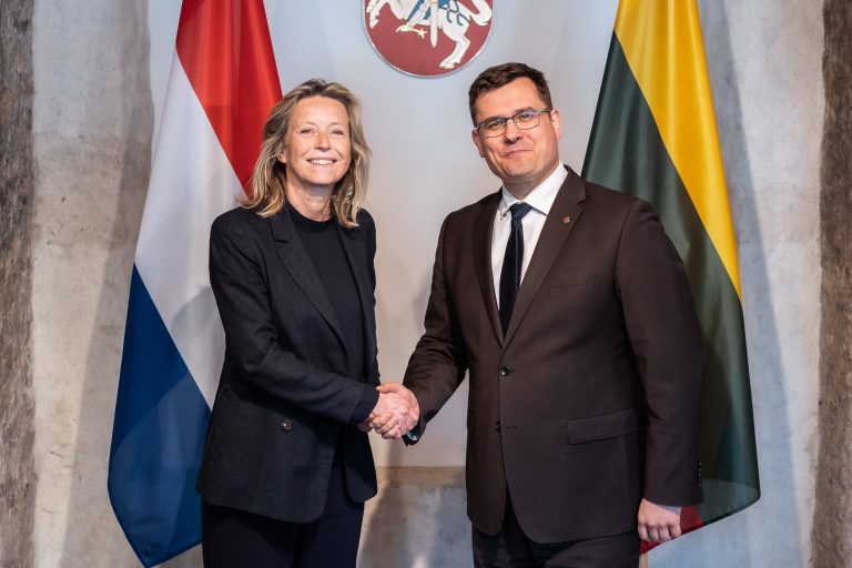 Krašto apsaugos ministras susitiko su Nyderlandų gynybos ministre: oro gynyba yra pagrindinis ir svarbiausias mūsų prioritetas