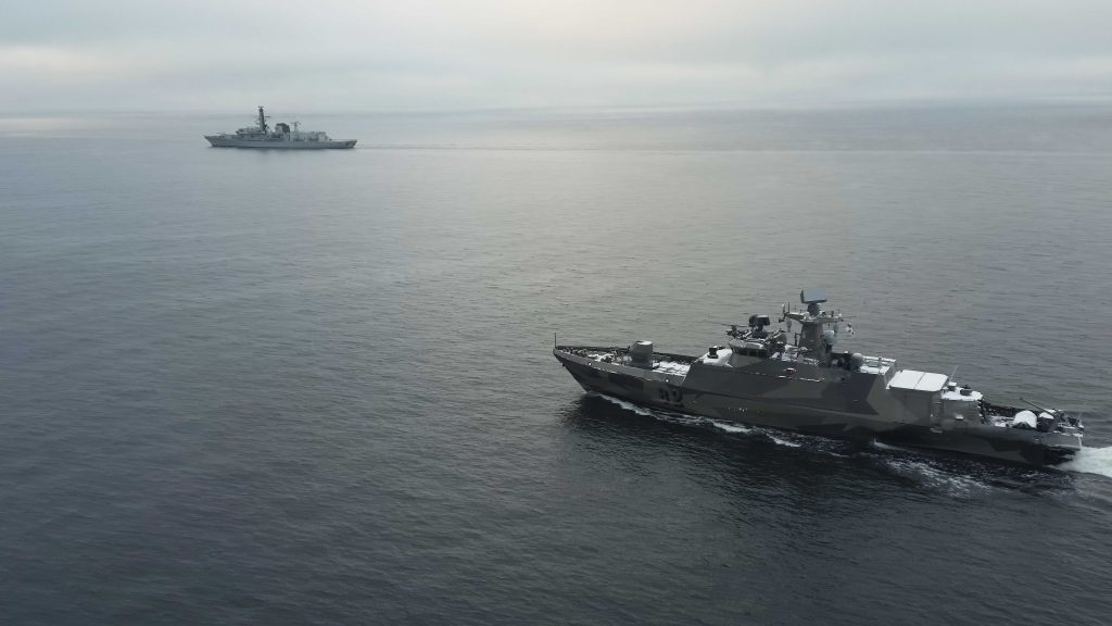 UK-led Joint Expeditionary Force rehearses undersea critical infrastructure protection