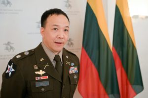  New Defence Attaché of the United States Lt Col Jesse Allgeyer accredited to Lithuania