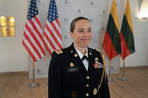  New Defence Attaché of the United States Lt Col Jesse Allgeyer accredited to Lithuania