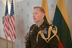  Akredituotas naujas JAV  gynybos atašė Lietuvai plk. ltn. Jesse Allgeyer